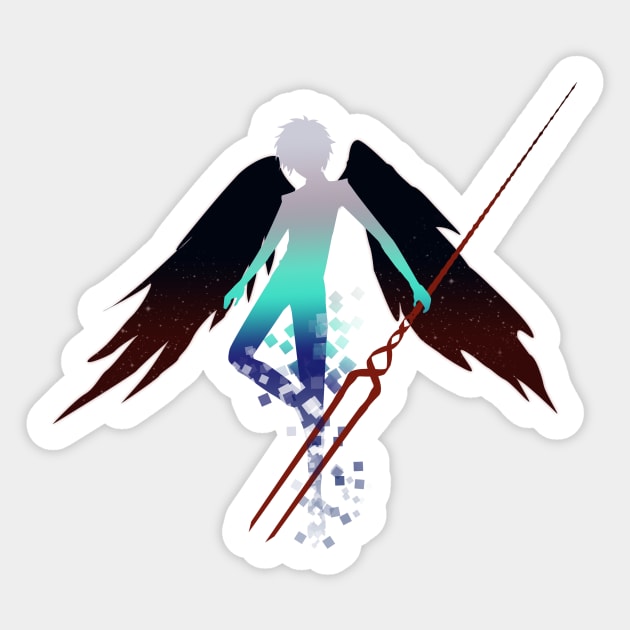 EVA Nagisa Kaworu Sticker by SYnergization